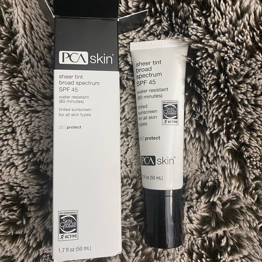 pca skin sheer tint spf 45